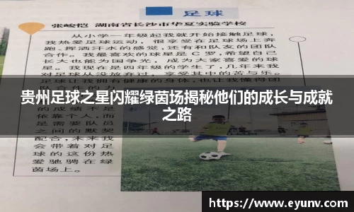 贵州足球之星闪耀绿茵场揭秘他们的成长与成就之路